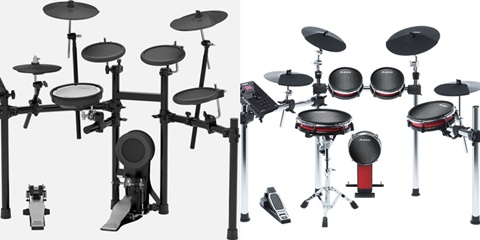 電子ドラム徹底比較!!「ALESIS CRIMSONⅡKIT」VS「Roland TD-17KL