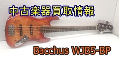 写真：【中古楽器買取情報】Bacchus WJB-5|沼津店